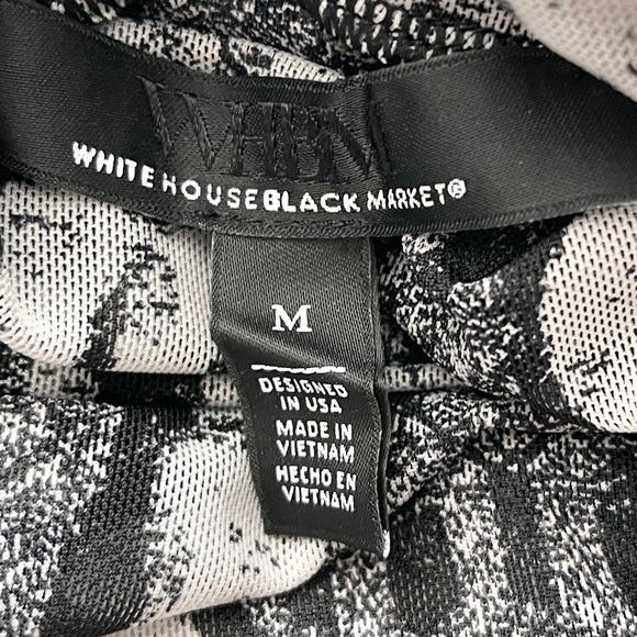 White House Black Market Mesh Burnout Turtleneck M - Picture 10 of 12